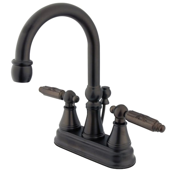 4" Centerset Bathroom Faucet, Oil Rubbed Bronze